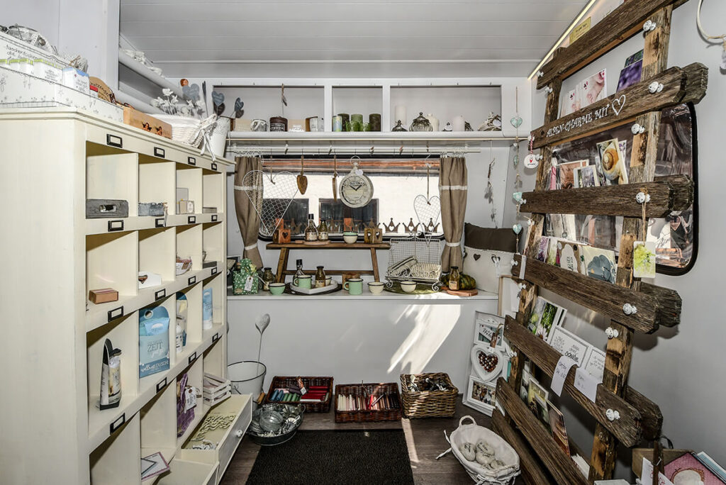 Innenansicht des Wohnwägelis